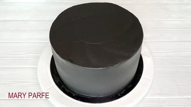 КАК СДЕЛАТЬ ЧЕРНЫЙ ТОРТ | BLACK CAKE | Брутальный торт | Шоколадные подтеки | Chocolate Cake