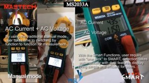 MASTECH MS2033A Smart Digital Clamp Meter