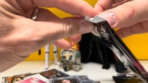 Opening Packs of Topps Star Wars Trading Cards!