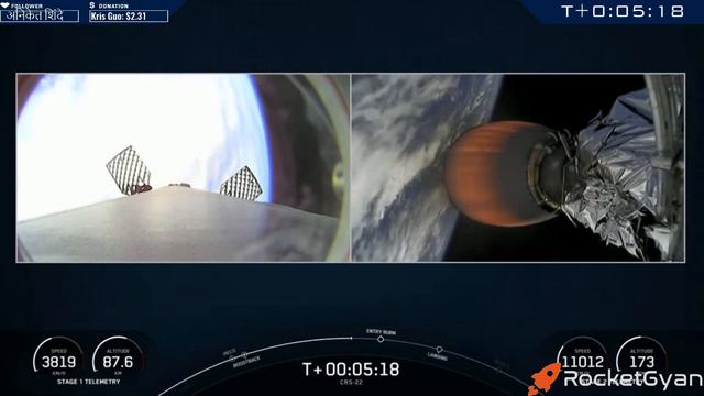 [Liftoff 41:58] SpaceX launch Falcon 9 LIVE to ISS | CRS 22 Mission | International space station