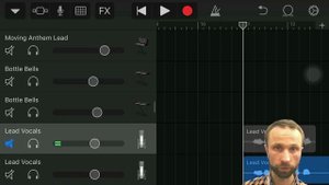 GarageBand Как записать вокал поверх фонограммы или как записать голос на минус