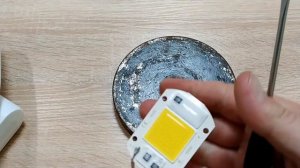 Светодиод COB на 220V и реальной мощностью