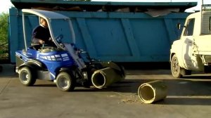 Паллетные вилы с гидравлическим зажимом на мини погрузчик MultiOne