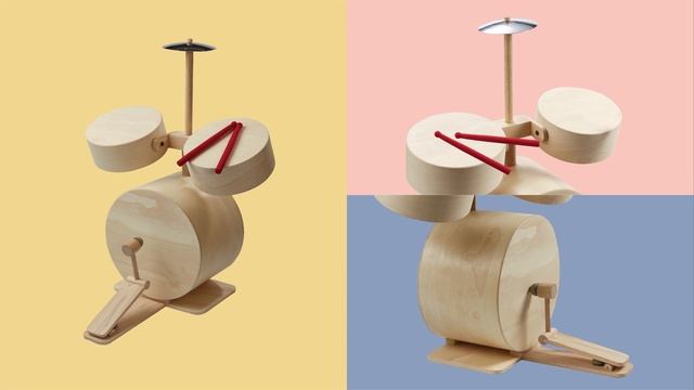 PlanToys I Drum Set смотреть онлайн