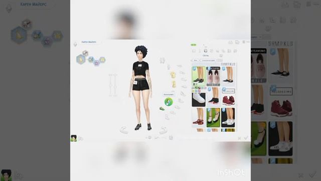 The Sims 4 :"Создание Персонажа : Брутальная Кудряшка"