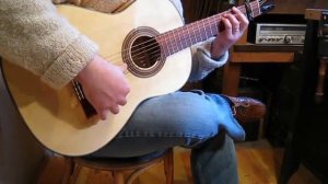 Handmade flamenco guitar