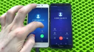 Crazy Mobile Calls Honor 5C vs Huawei Y6 Prime/ Incoming vs Outgoing Calls/ Android 7.0 vs 8.0