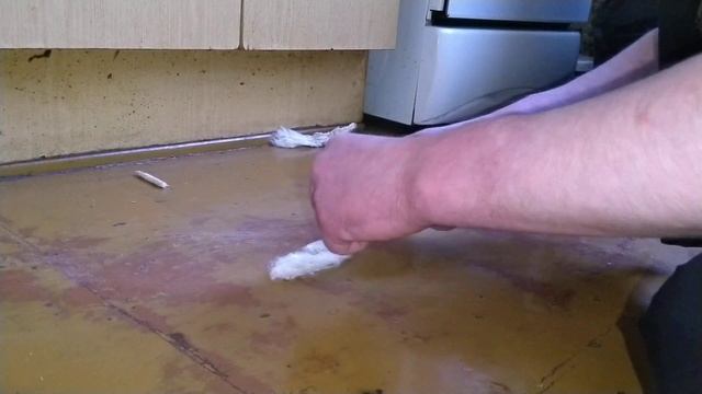 Добыча огня катанием ваты, без начинок.