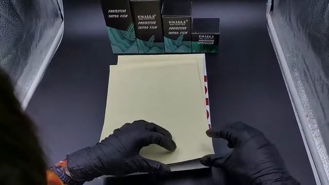 EMALLA 100 Sheets Tattoo Transfer Paper Tattoo Supplies Thermal Stencil Paper Tattoo Transfer смотреть онлайн