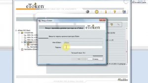 Разблокировка eToken