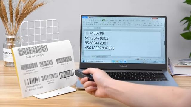 Eyoyo(EY-015L) Mini 1D Barcode Scanner