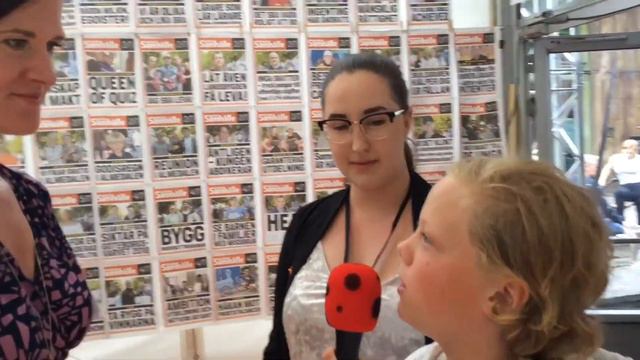 Knattereporter Filip intervjuar Anna Kinberg Batra (M) i Almedalen 2017 смотреть онлайн