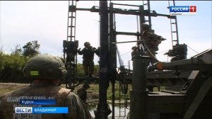 Муромские понтонеры в Курске