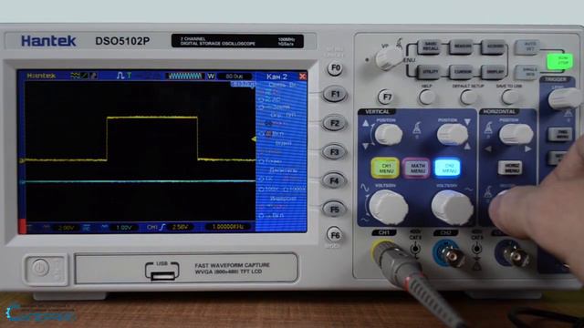Обзор цифрового осциллографа Hantek DSO5102P