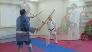 Фехтование двумя мечами 01, Клуб Канкиро, Одесса