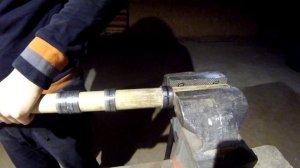 Как сделать БИТУ ИЗ ЧЕРЕНКА ОТ ЛОПАТЫ