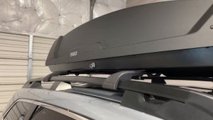 2019+ Subaru Ascent with Thule Force XT XXL on Factory Crossbars