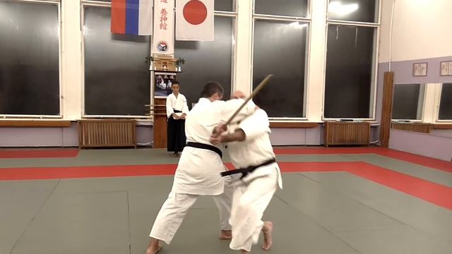Ёсинкан Айкидо. Экзамен на VI дан. Рустам Каримов.