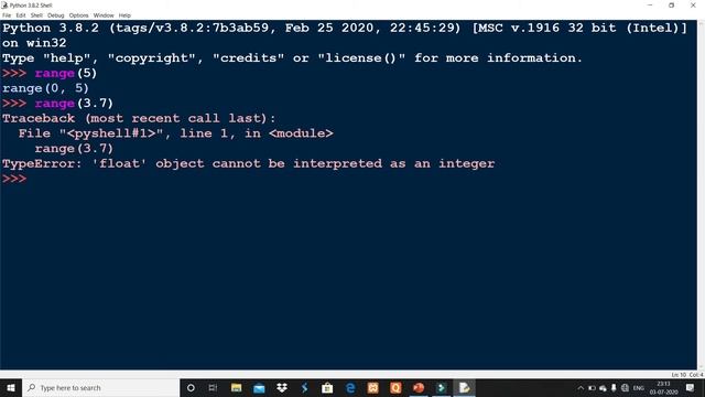 Python tutorial-12|| range() function in python|| for absolute beginners||updated version