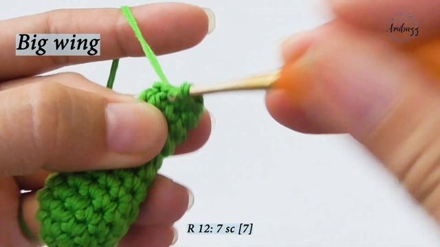 #072 | Dragonfly Amigurumi (3/4) | Crochet Animal | Amigurumi Beginners Tutorial | @Amibuzz смотреть онлайн
