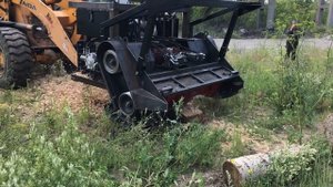 Мульчер на фронтальный погрузчик