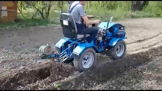 Нарезка борозд под картофель смотреть онлайн