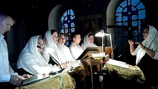 Воскресение Христово видевше - Знаменный распев. Поет хор Древняя Русь. Регент Юлия Назаренко