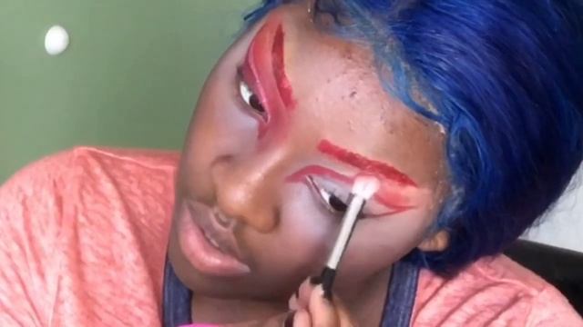 Alt makeup tutorial | vampire inspired | dark skin ? смотреть онлайн
