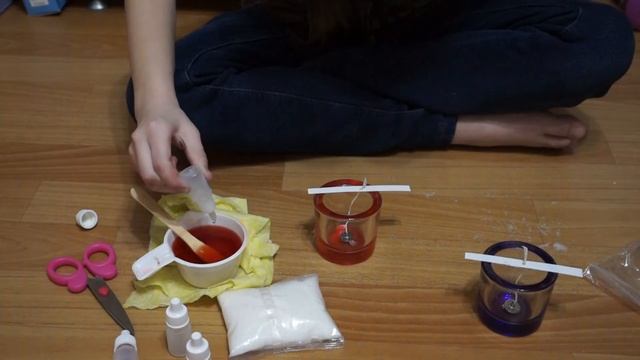 АРОМАТИЧЕСКАЯ СВЕЧА/СВОИМИ РУКАМИ