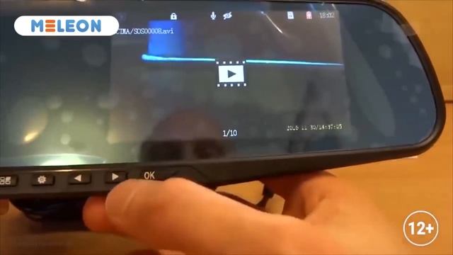 Видеорегистратор зеркало MELEON 2022 смотреть онлайн