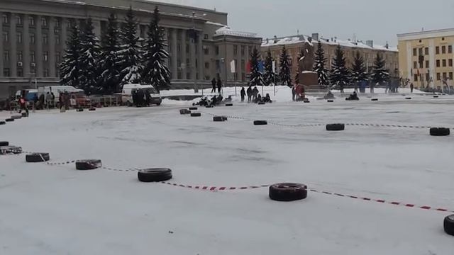 2014 02 23 День защитника Картинг г Киров смотреть онлайн