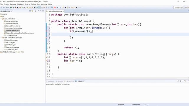 Simple Java Program | Java basic programs on Index Position | learn java programming
