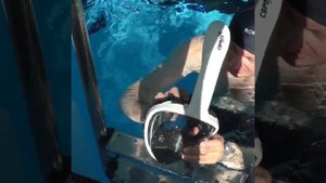 Маска для подводного плавания.Маска для подводного плавания.