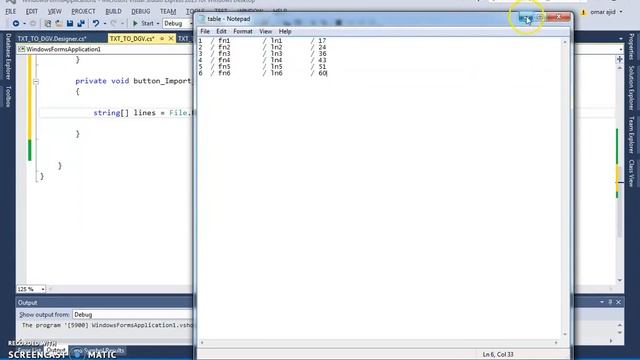 C# - How To Import Text File Data Into Datagridview In C# [ With Source Code ] смотреть онлайн
