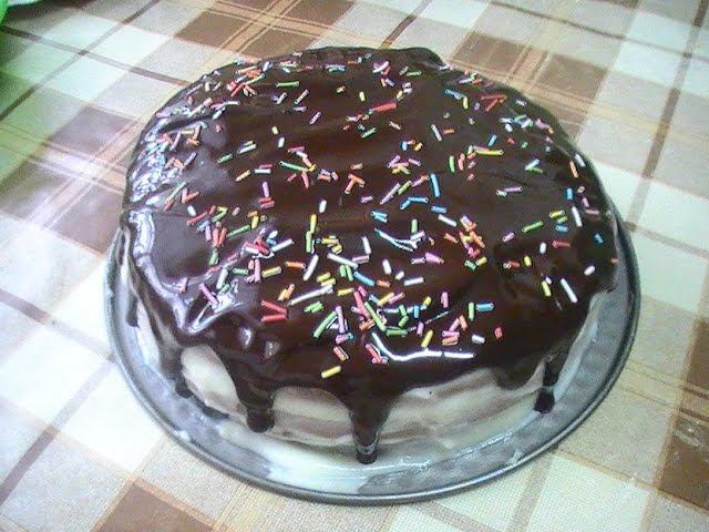 Торт в мультиварке!!!Вкусно, просто, бюджетно)))