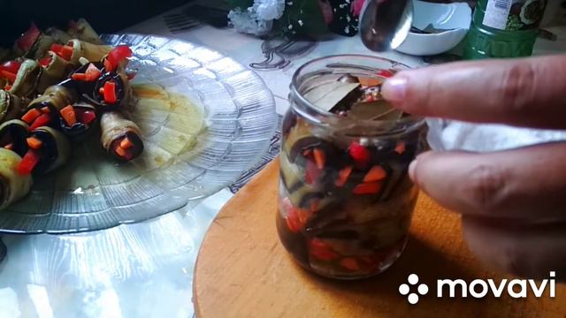 Маринованные рулетики из баклажанов и кабачков смотреть онлайн