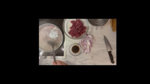 Мясо по китайски.  Простой и быстрый рецепт