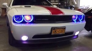 Superior Auto Restyling-Oracle Halo Lights installed on Dod