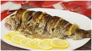 Запеченная Речная РЫБА в ДУХОВКЕ