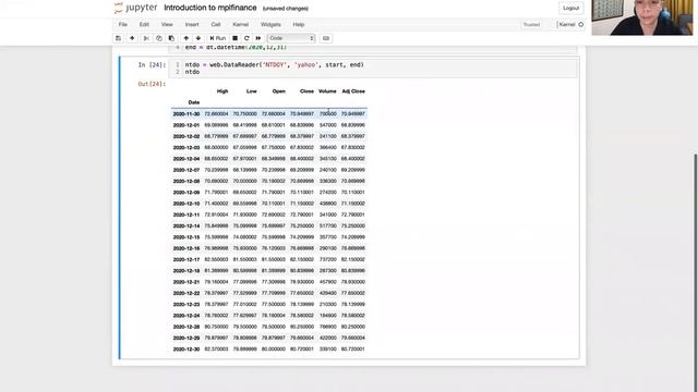 Financial Plots in Python using mplfinance смотреть онлайн