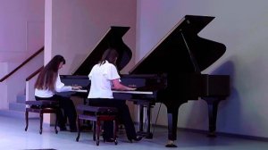 Фортепианный дуэт Е. С. Панфилова, Л. В. Саломатина. С. Рахманинов. Светлый праздник. Михайловка