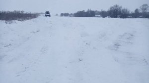 Зима2021❄️❄️Отвал"Бабочка" на передней навески. Испытание Бабочки и передней навески #т40ам#Лтз60