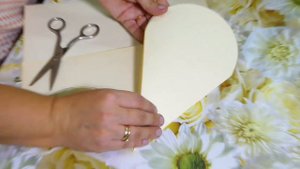 трафарет на торт сердце | очень просто сделать