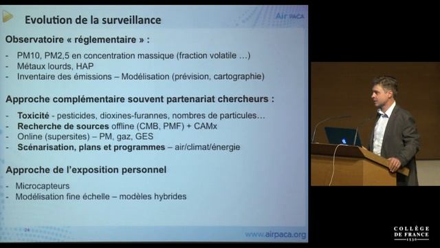 Les aérosols carbonés : impacts sur le climat et la qualité de l'air (7) - Edouard Bard (2015-2016) смотреть онлайн
