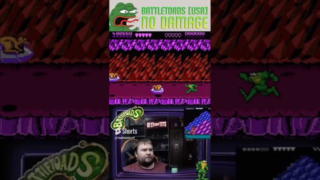 ПЕРВЫМ ДЕЛОМ ЖАБОЛЁТЫ !! #shorts #dendy #nes #battletoads #retrogaming #secrets #wow