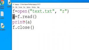 Работа с файлами в Python.