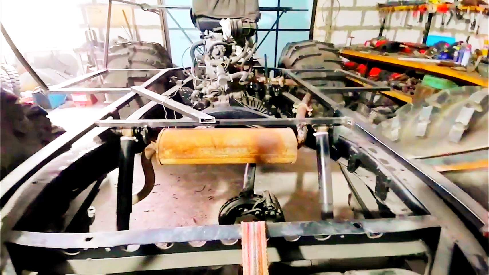 Вездеход на шинах низкого давления. смотреть онлайн