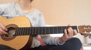 Армейская песня. Напиши мне, что ночь темна. Гитара.