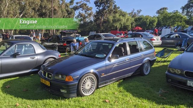 Alpina B3 3.2 Touring (BMW E36) Highlights смотреть онлайн