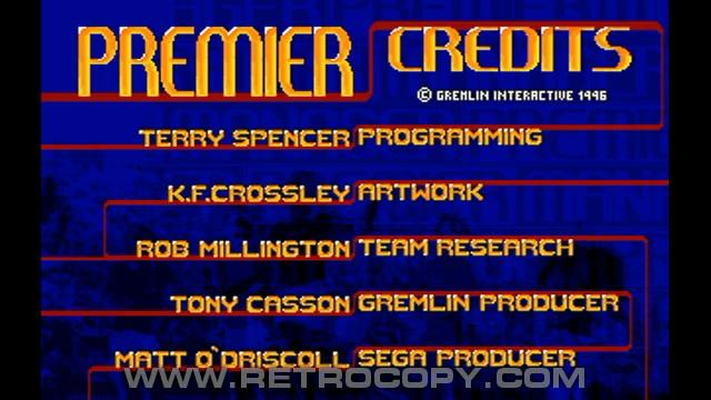 Premier Manager 97 (Sega Genesis / Mega Drive) Intro смотреть онлайн